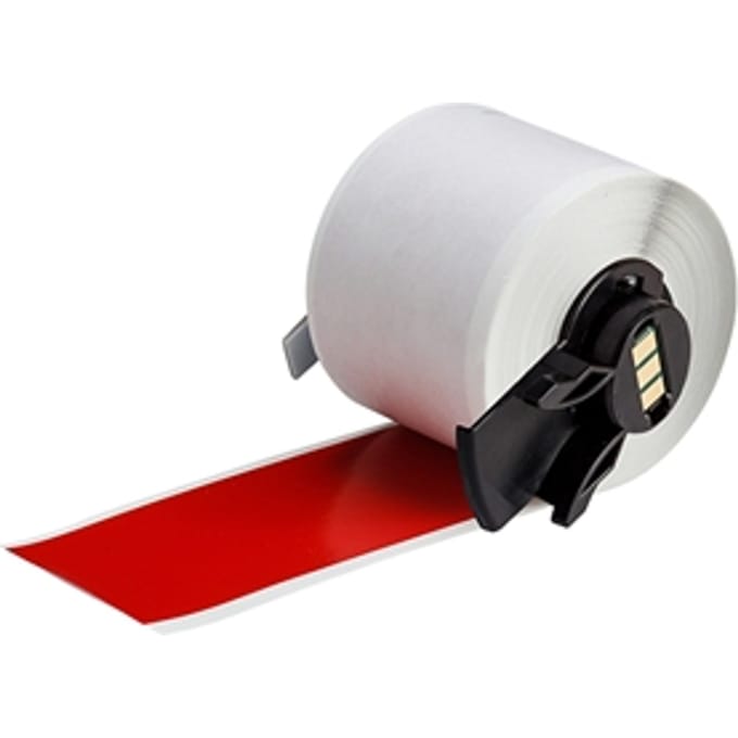 Brady PTL-43-439-RD vinyl labels rood | 48,26 mm x 15,24 m (origineel)