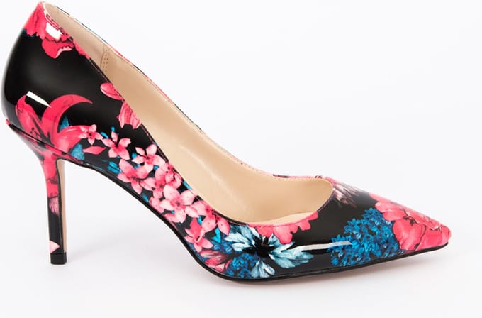 Zerba - Dames Pumps - Maat 40 - Fuxia - Leer - Fuxia Basso