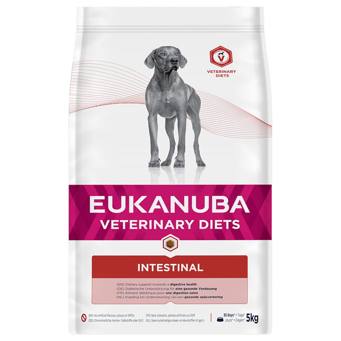 2x5kg Adult Intestinal Eukanuba Veterinary Diets Hondenvoer