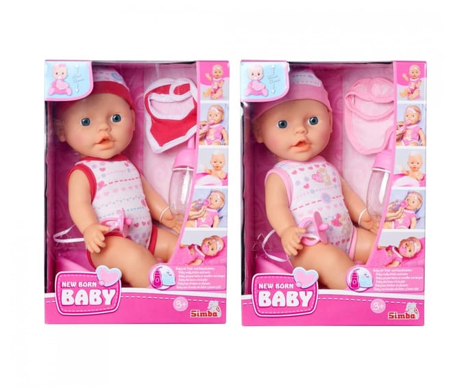 Pop Drinken en Plassen Simba New Born Baby 30 cm