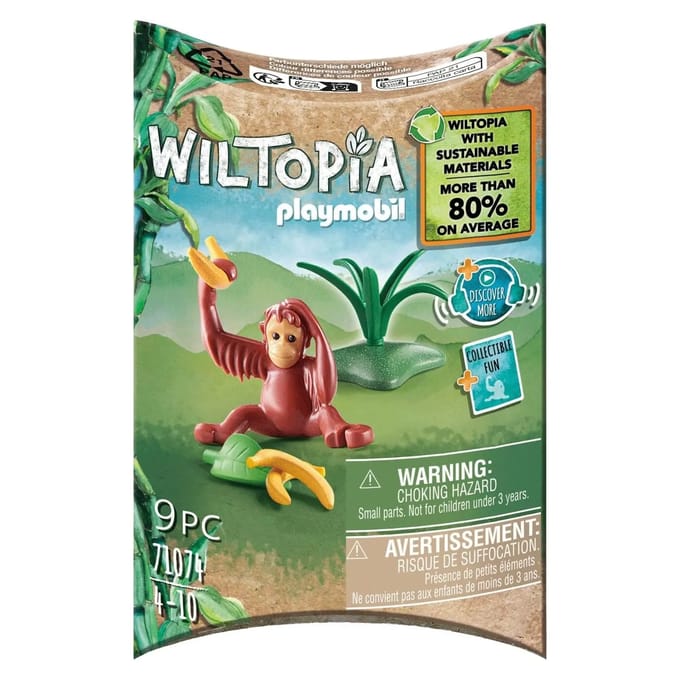 PLAYMOBIL Wiltopia Baby orang-oetan - 71074