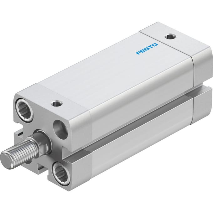 Festo Compacte Cilinder 20mm Boring 50mm Slag ISO 21287 Dubbelwerkend - 577172 - P2BU3