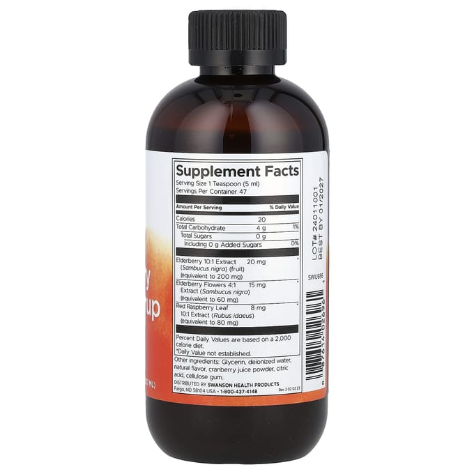 Vlierbessensiroop, 237ml(8 fl oz)