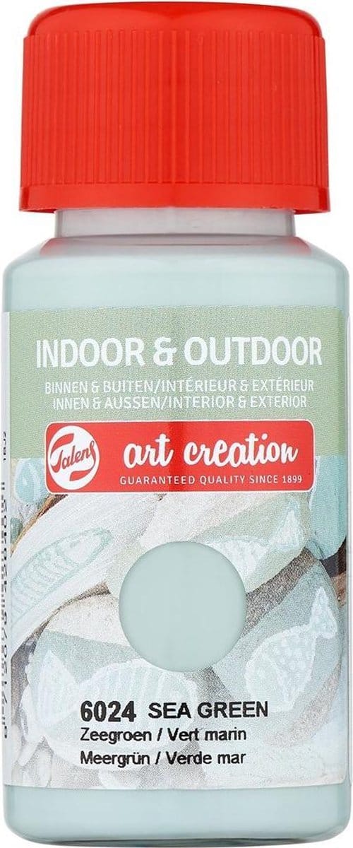 Binnen & Buiten Fles 50 ml Zeegroen 6024