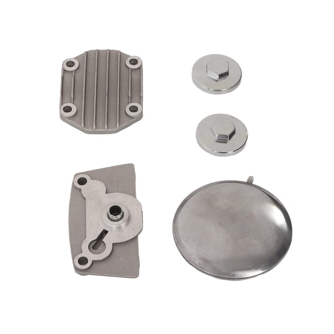 5 stuks Aluminiumlegering Cilinderkopdeksel Sets voor 70cc 90cc 110cc ATV Quad 4-wieler Dirt Pit Bikes gray