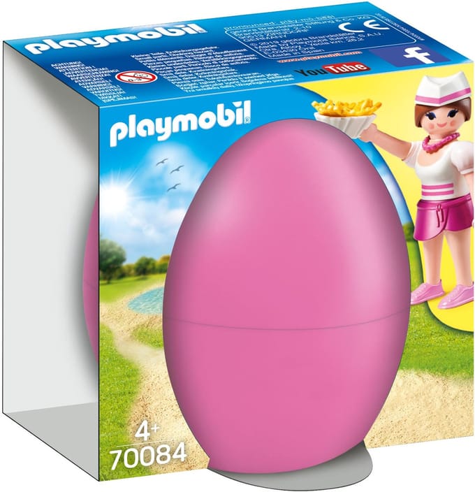 PLAYMOBIL  Dienster met kassa - 70084