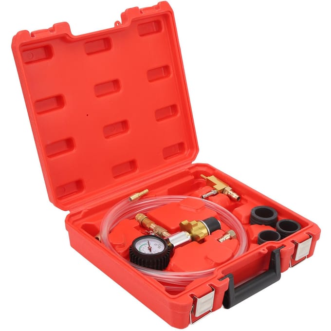 Kit de remplissage et de changement d'antigel sous vide, prévention pratique de la pollution, système de refroidissement du radiateur sous vide red