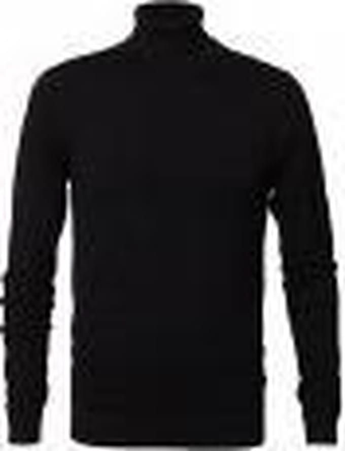 Petrol Knitwear Collar Zwart XS