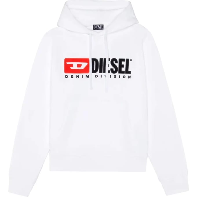 Diesel Ginn Hoodie Wit S Man