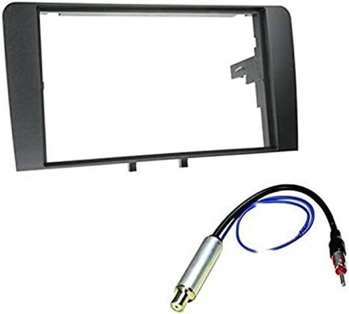 2-DIN Radio Inbouwframe Adapter voor Audi A3 (2003-2012) - Inclusief Antenneadapter