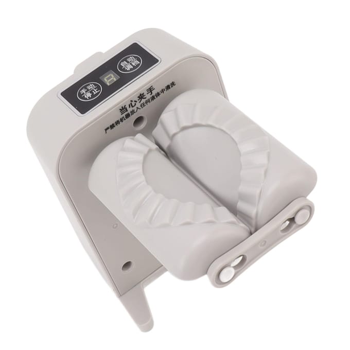Elektrische Dumpling Maker Machine Automatische Dumpling Velvorm Persen Dumpling Maker voor Thuis L white