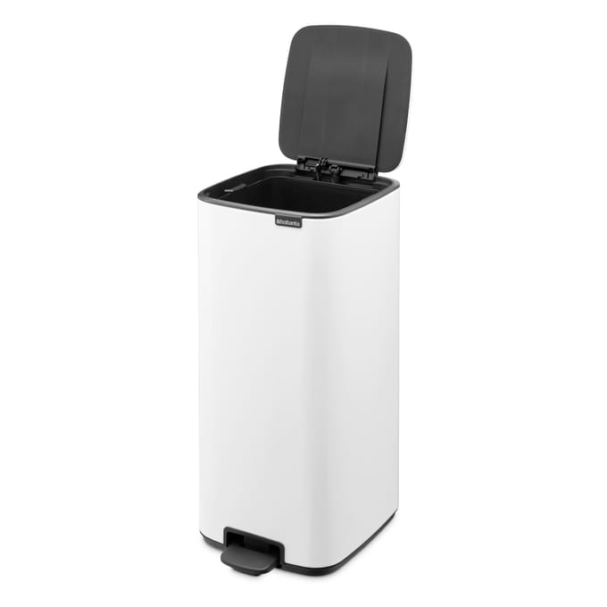 Brabantia Bo Pedaalemmer - 30 liter - White
