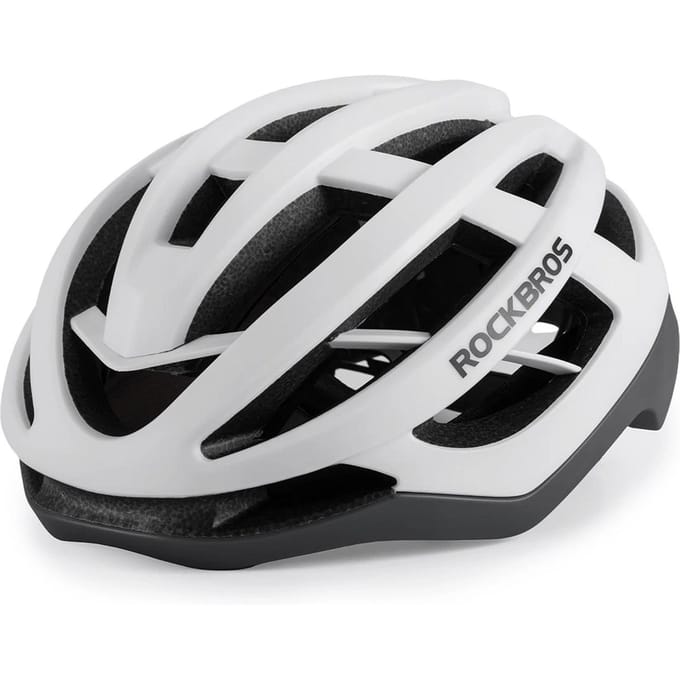 Rockbros HC-58WG-L Bike Helmet 58-61 cm - White-Gray
