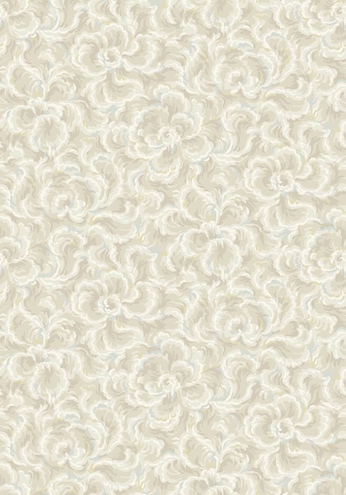 Boråstapeter Vliesbehang 8088 - Anno II - Klassiek Beige - 53cm x 10.05m