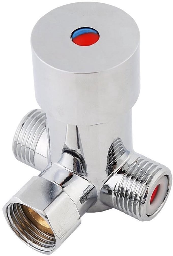 Allecto - G1/2 water tap valve - mengventiel - robuust - messing