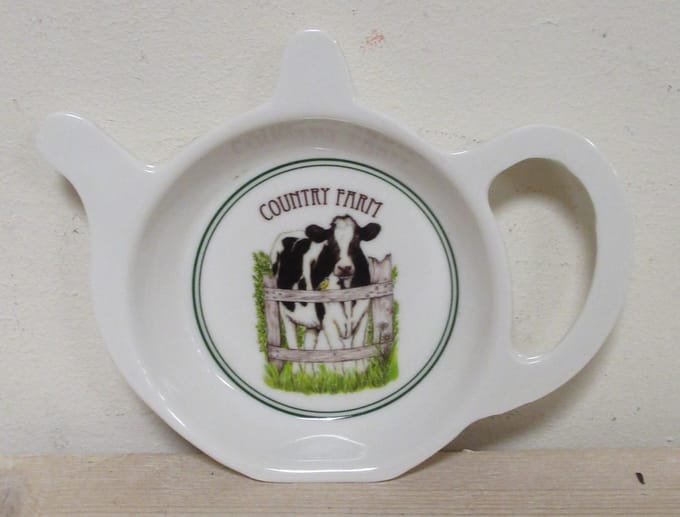 Theetipje Koe – 12,5 x 9,8 cm – Melamine – Geharo