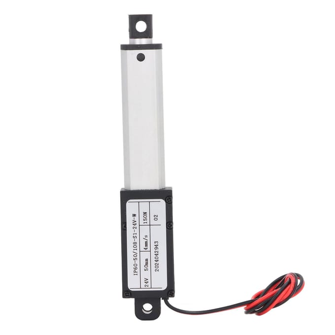 Elektrische Micro Lineaire Actuator Telescopische Mini Kleine Bewegingsactuator 150N 50mm Slag DC24V 4mms