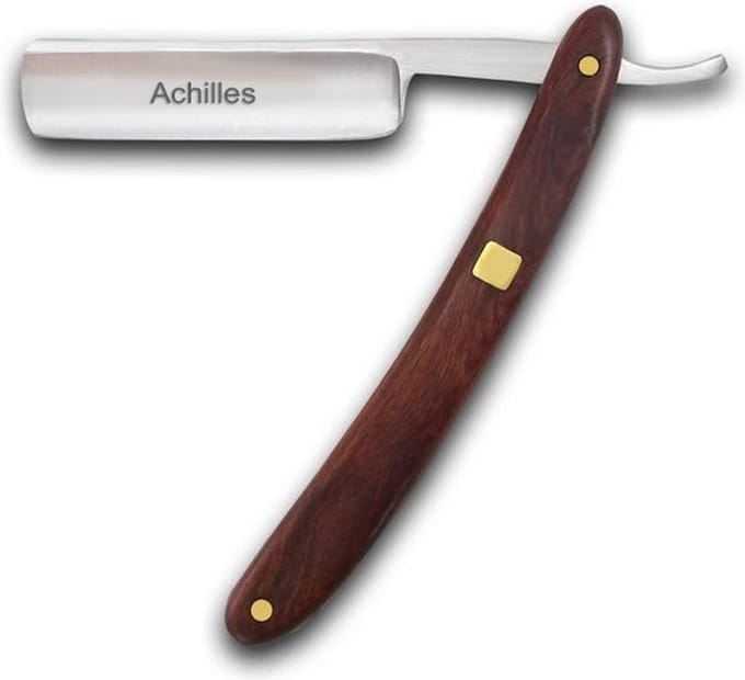 Achilles Vintage Straight Razor - Scheermes Klassiek Hoog Kwaliteit - klapmes