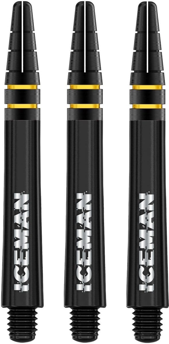 Red Dragon Gerwyn Price Nitrotech Black with Black and Gold Top - Dart Shafts