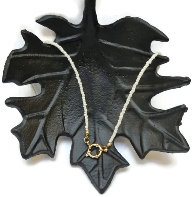 Aanpasbare Sieraden-Bedel ketting voorsluiting-kralenketting rocailles
