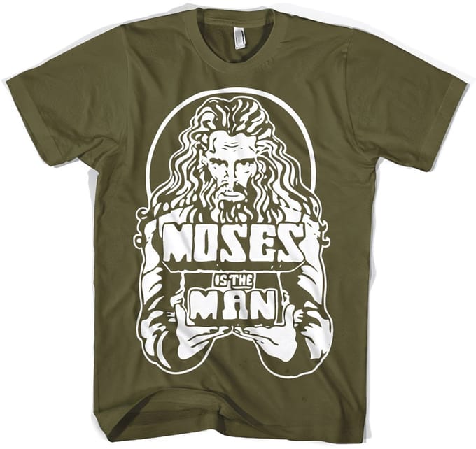 Hybris Moses Is The Man T-shirt SH-1-15413-H10-8