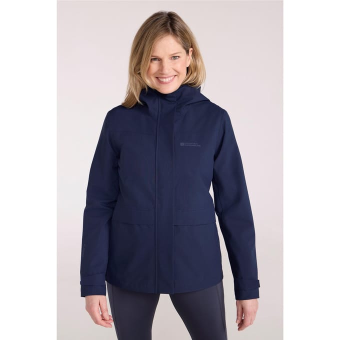 Mountain Warehouse Dames/Dames April Waterdichte Jas (Marine)