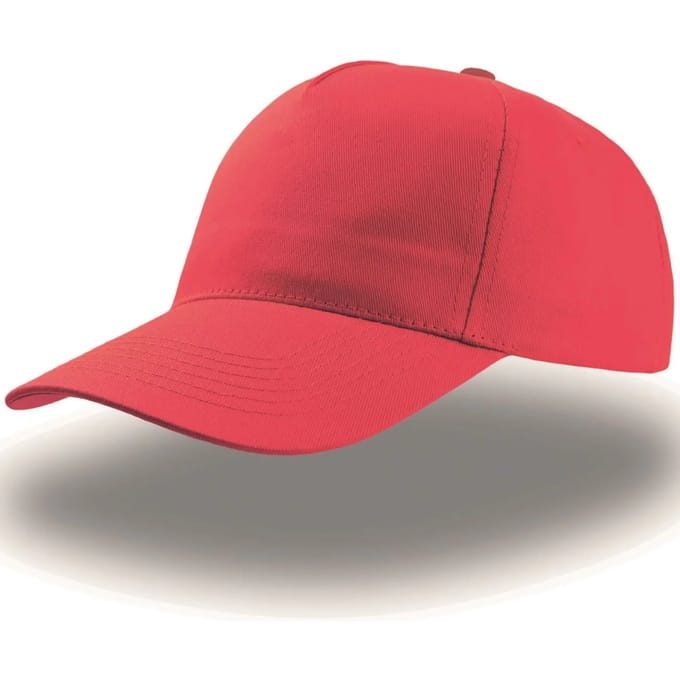 Atlantis Headwear Start Five Cap AT502 - Red - One size