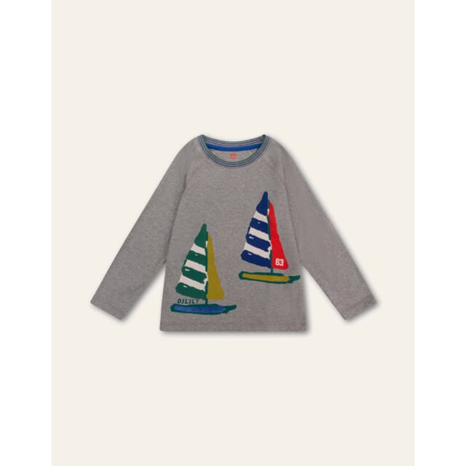 Oilily Twan T-Shirt- maat152/12yr Forged Iron