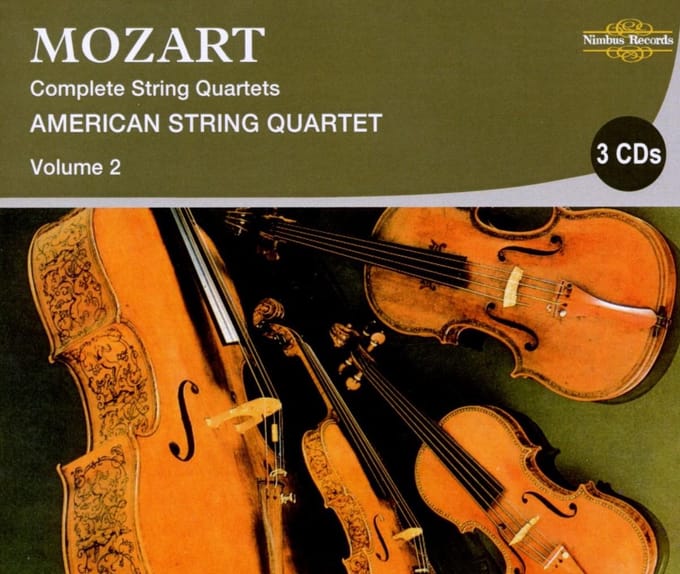American String Quartet - Mozart: Complete String Quartets Volume 2 (3 CD)