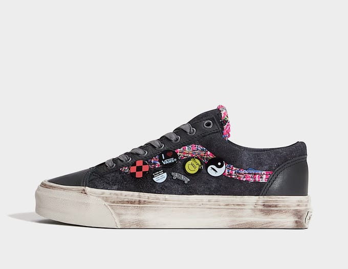 Vans Old Skool Sneakers Heren - Zwart - Maat 44 - Canvas