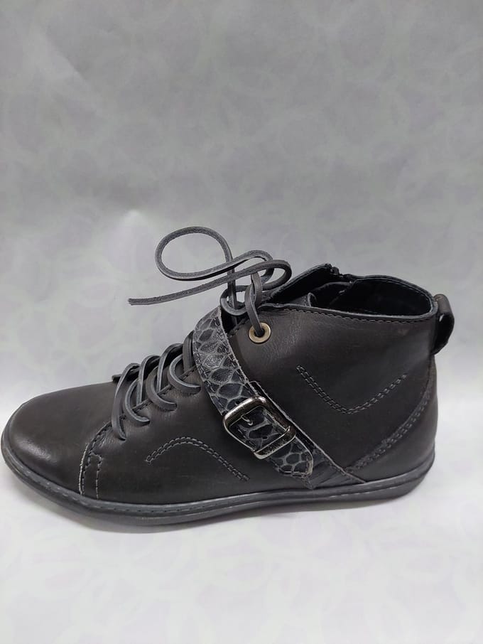 WOLKY 9457 / Alba /  veterschoenen / grijs / maat 37