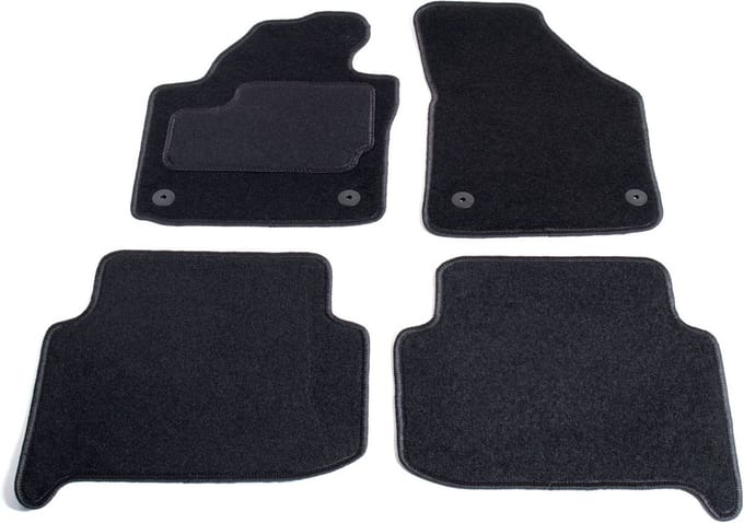 Automatten voor Volkswagen Touran 1T Facelift (2010-2015) - 4-delig - Naaldvilt