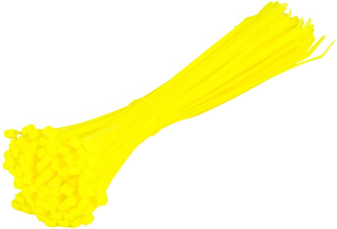 TD47 Kabelbinders 4.8 x 370 mm Fluor Geel - Tie wraps - Tyraps