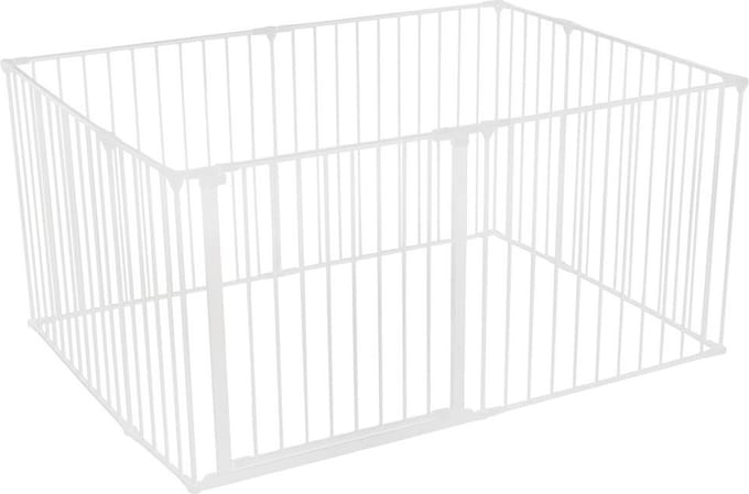 Safetots Grondbox, 105cm x 144cm, Wit, 70cm Hoog, Baby Speelpen