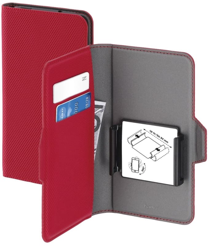 Boekje Smart Move Maat XL 4,7" tot 5,1" Rood