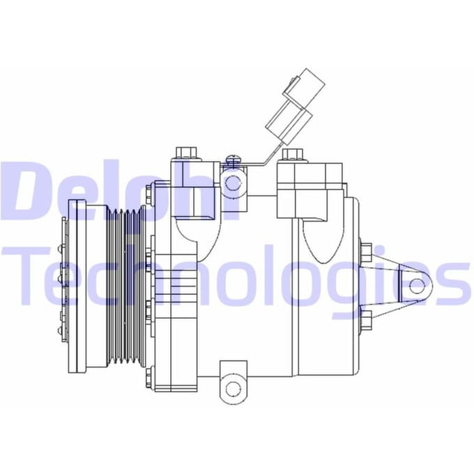Compressor airconditioning DELPHI CS20534