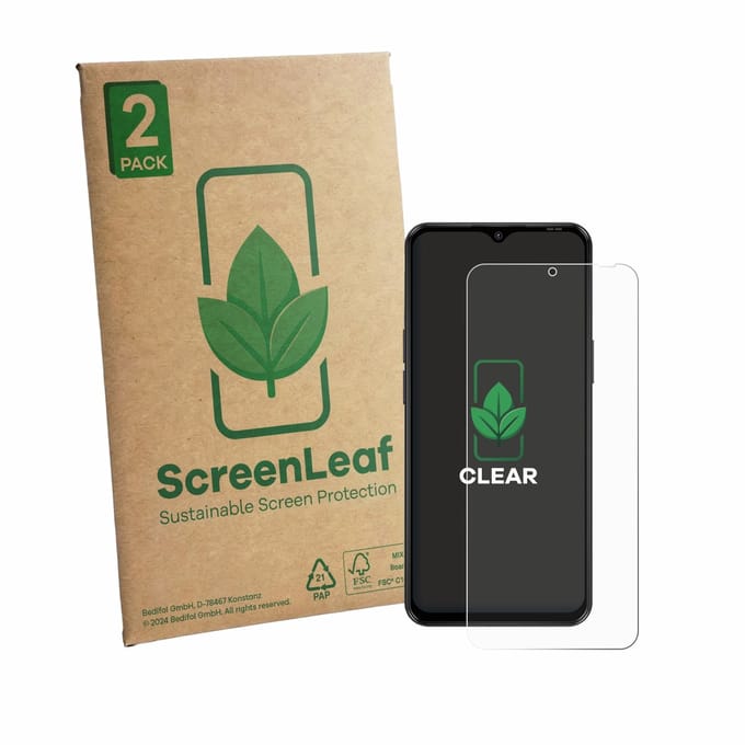 2 Stuks Screenprotector voor Blackview Wave 7C - Hoogwaardige Beschermfolie transparant
