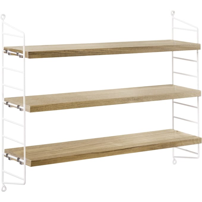 String Furniture - Pocket plankenrek - Eiken - beige