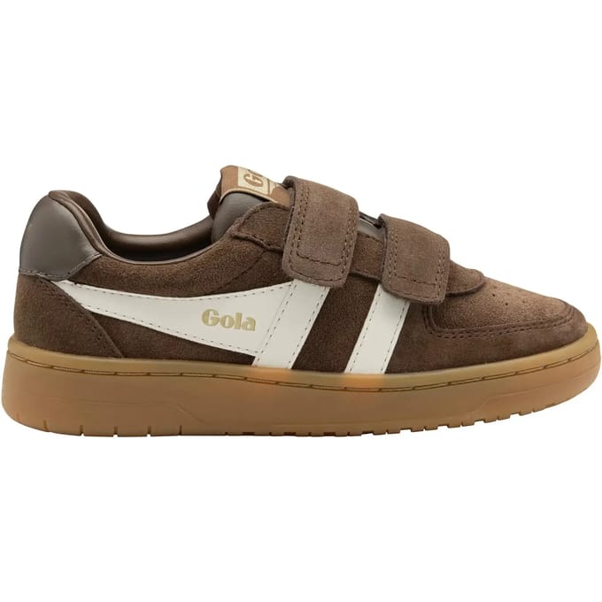 Kinder sneakers van suede Gola Hawk Strap