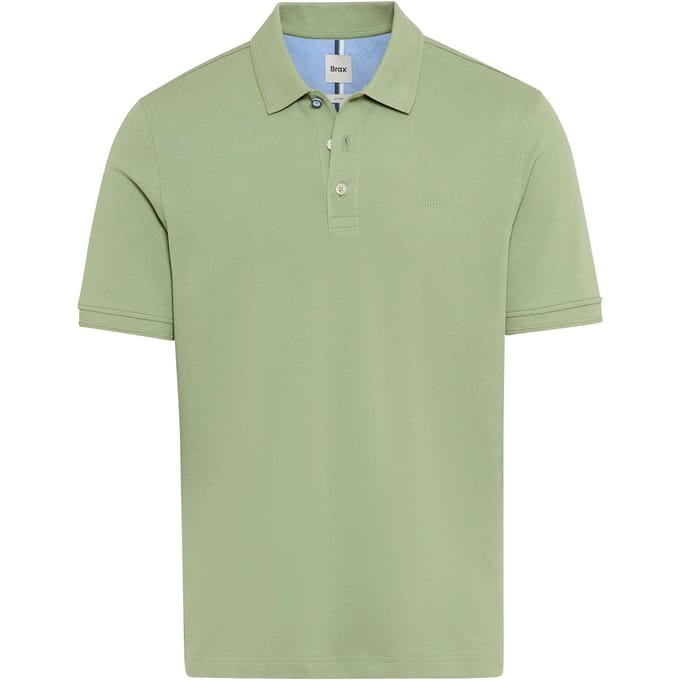 Brax Heren Poloshirt  Style PETE herb, groen, maat M