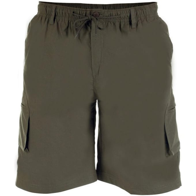 Duke Heren D555 Nick Kingsize Cargo Shorts 4XL kaki