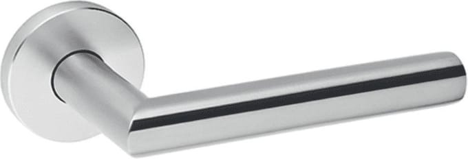 Deurkruk L RVS 50x8mm