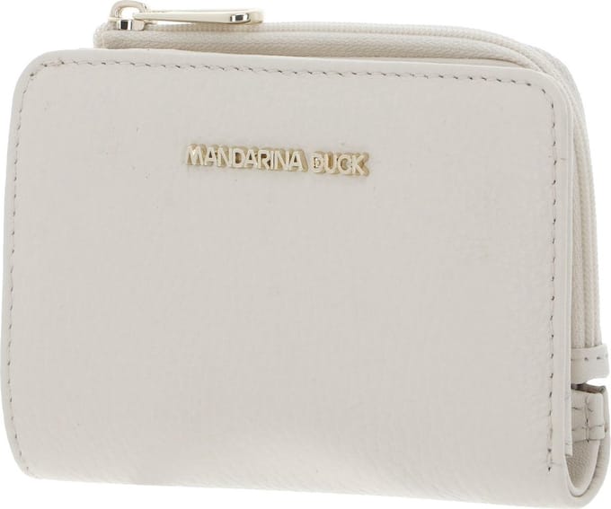 MANDARINA DUCK Leren portemonnee Mellow Wallet Almond crème