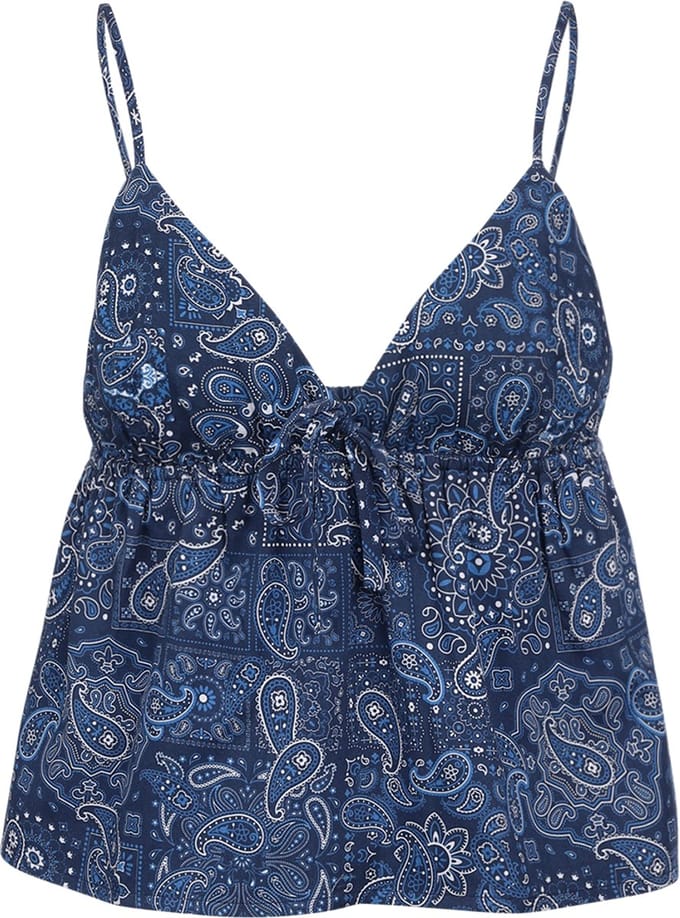 Brunotti - Banda - Top Indigo Blue - Dames - 100% Viscose - Loose Fit - S