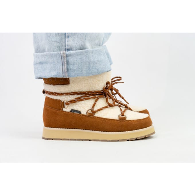 LUHTA NAUTTIVA MS SNOWBOOTS Dames-Cafe au lait-36