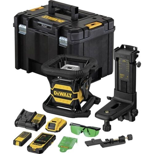 DeWALT DCE080D1GS Roterende laser 600m Bluetooth groen 18V XR 2.0Ah in TSTAK