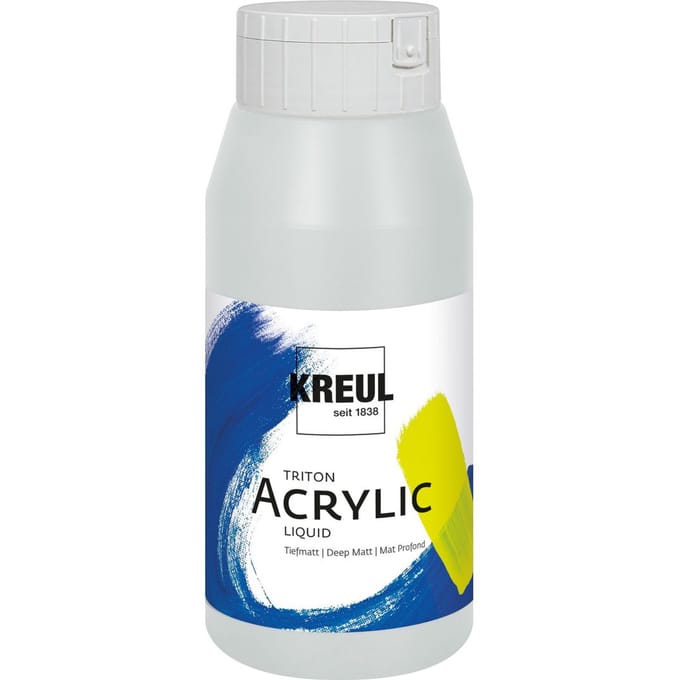 Solo Goya TRITON - Zilveren Acrylverf – 750ml