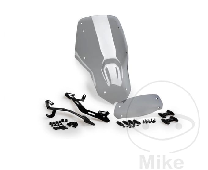 Puig 21739h Touring Deflector Honda Crf1100l Voorruit Zilver