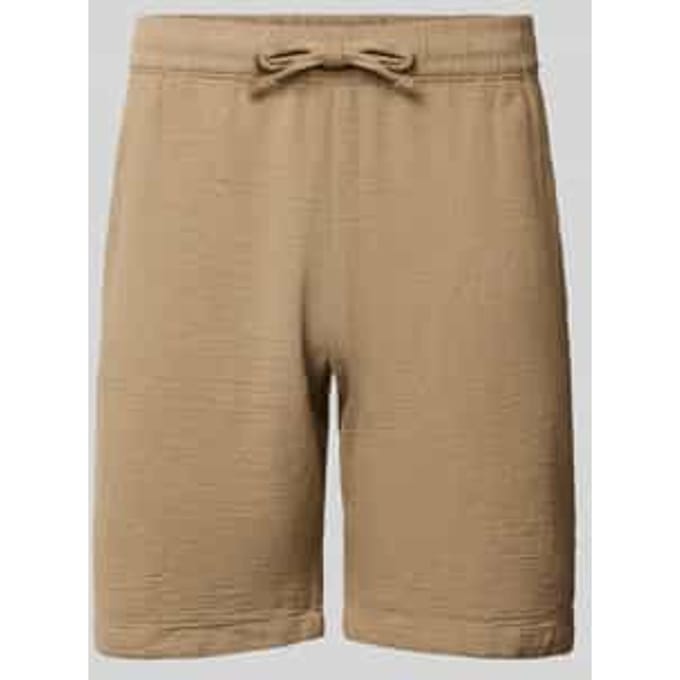 Shorts met elastische band en tunnelkoord