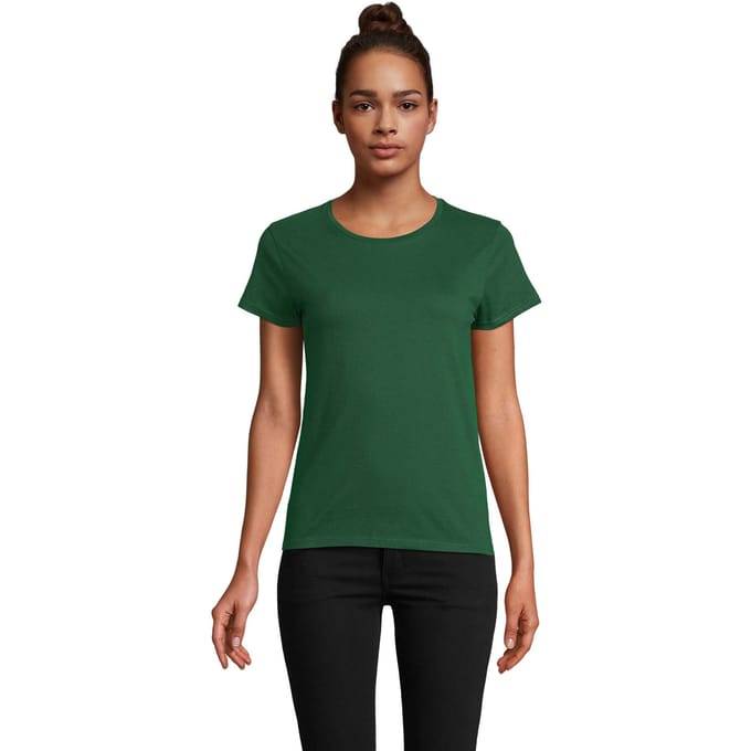 SOLS Dames/Dames Pioneer T-Shirt (Fles groen)